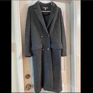 Grey long coat